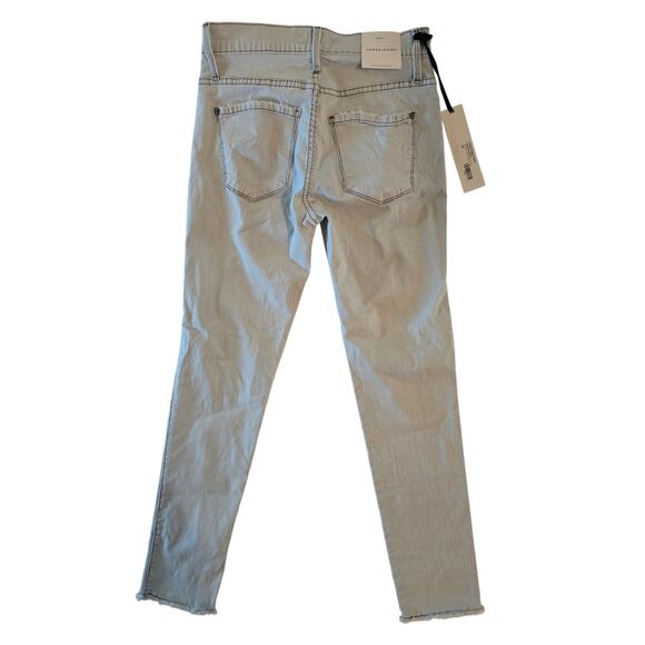 James Jeans Twiggy Ankle Blue White Striped - Size 29 - Picture 5 of 5